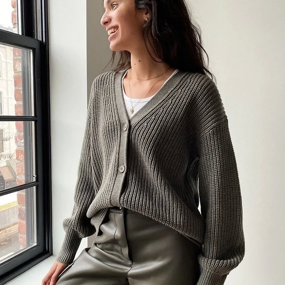 Wilfred Sweaters Aritzia Wilfred Cortado Cardigan Poshmark